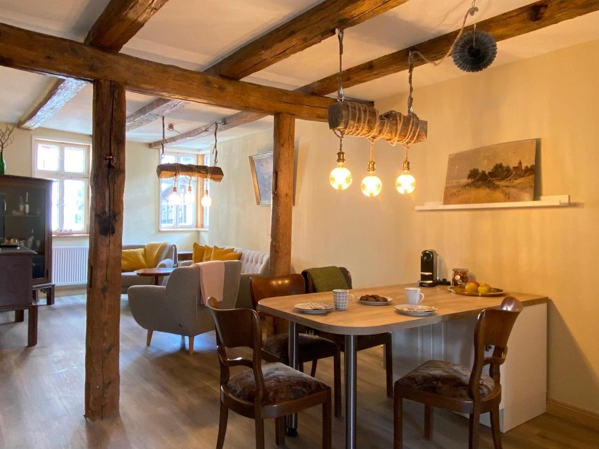 Ferienwohnung Helene Im Einzeldenkmal - Lange Gasse 29 Quedlinburg Exterior foto