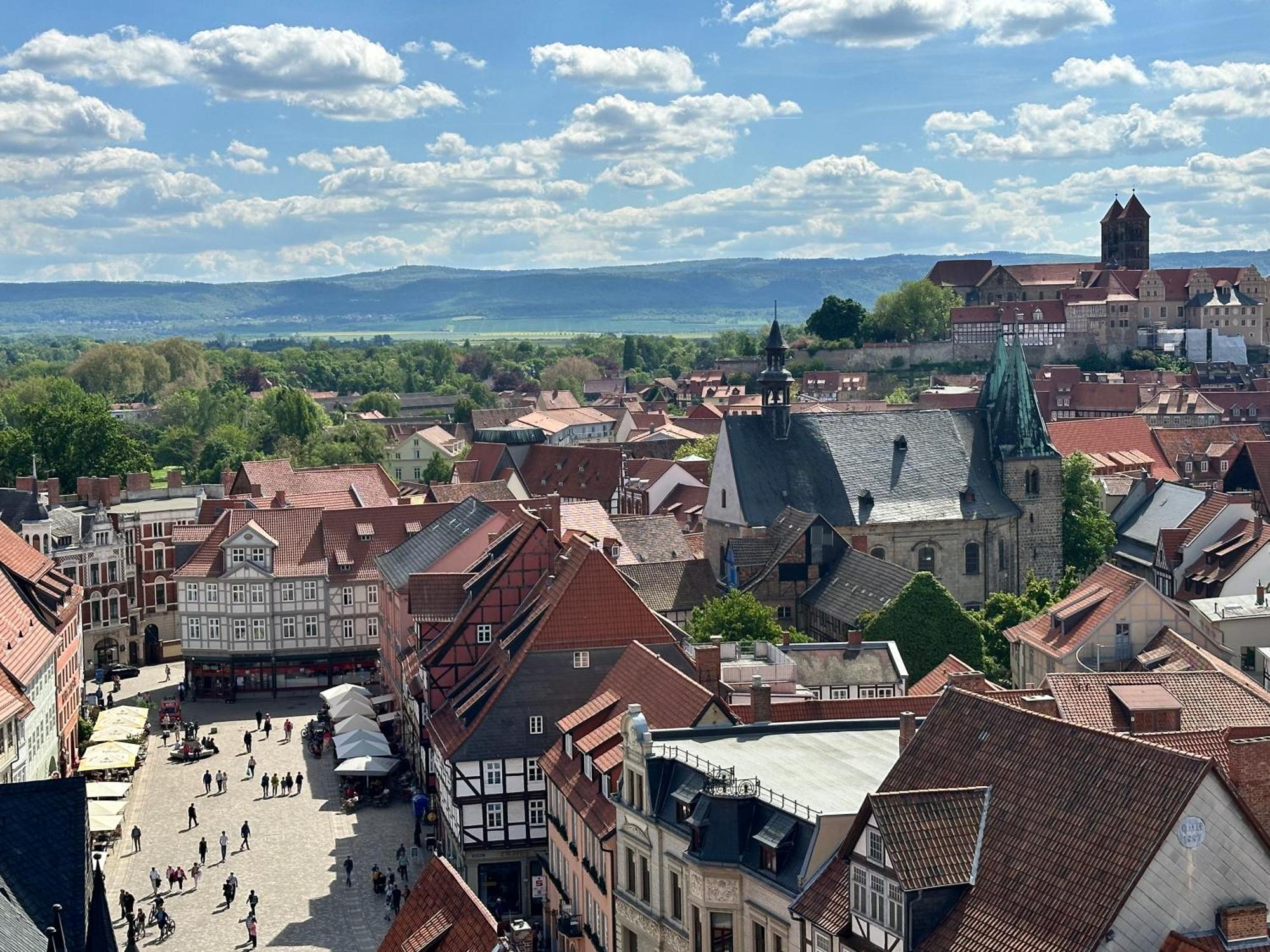 Ferienwohnung Helene Im Einzeldenkmal - Lange Gasse 29 Quedlinburg Exterior foto
